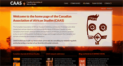 Desktop Screenshot of caas-acea.org